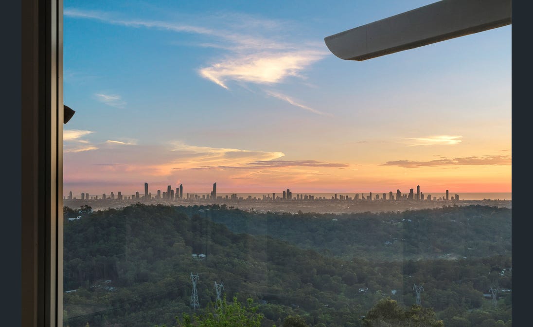 View from the house toward the Gold Coast